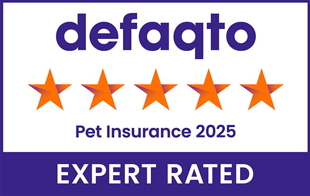 Defaqto 5 Star Rated Pet Insurance 2025